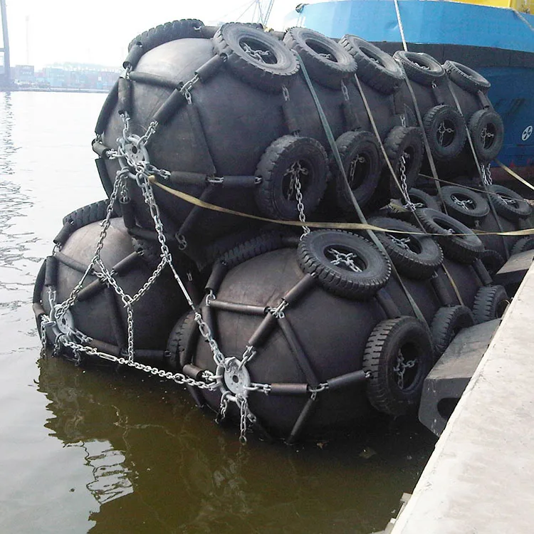 يبيع مصنع تشينغداو مباشرة سلسلة وإطارات حول مصد يوكوهاما البحري الهوائي من نوع يوكوهاما #5