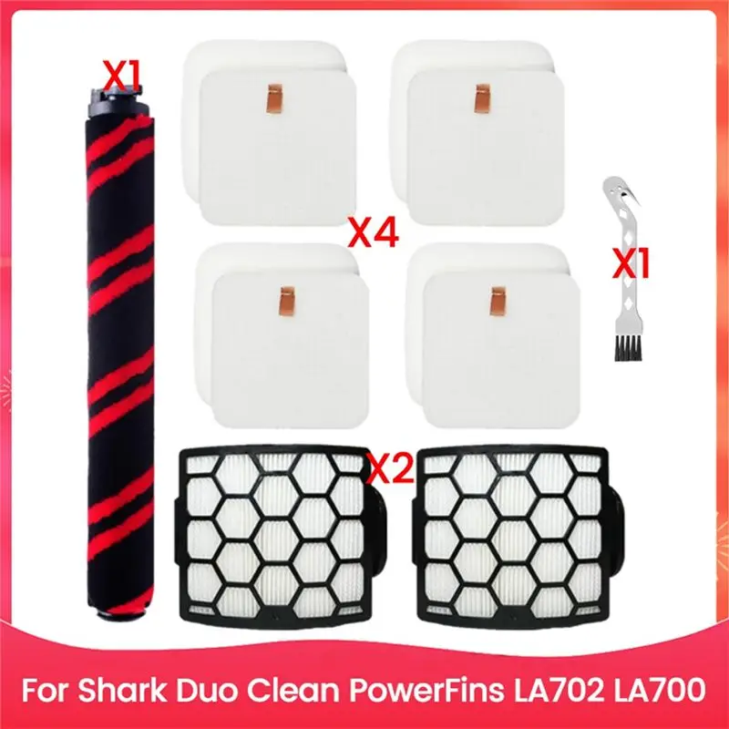A20F-HEPA Filter Brush Roller Accessories For Shark Rotator Lift-Away Duo Clean Powerfins LA702 LA700 Upright Vacuum Cleaner