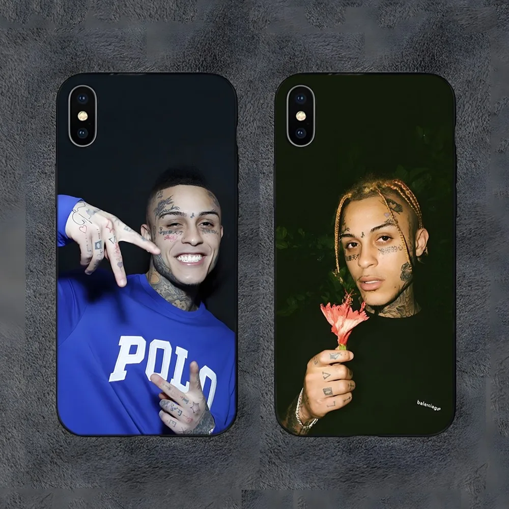 Lil Skies Singer Phone Case For Samsung S21,S22,S23,S30,Ultra,S20,S30,Plus,S21 Fe,10,9,5G Silicone Cover