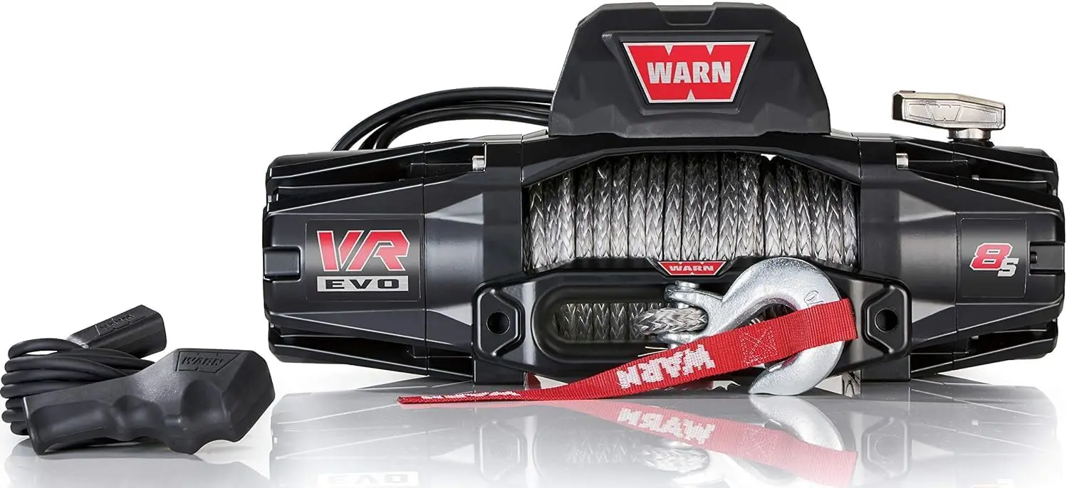 103251 Vr Evo 8-S Electric 12V Dc Winch With Synthetic Rope: 3/8