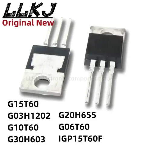1pcs G15T60 G03H1202 G10T60 G30H603 G20H655 G06T60 IGP15T60F TO-220 MOS FET