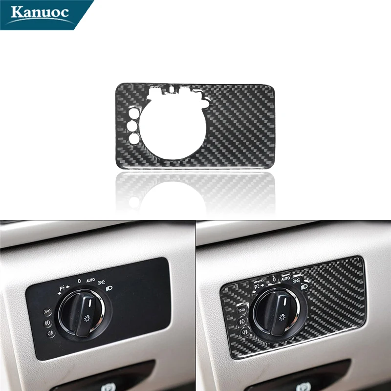 

Carbon Fiber Stickers For Mercedes Benz R-Class R Class 2009 2010 2011 2012 Lighting Control Car Interior Decorative Accessories