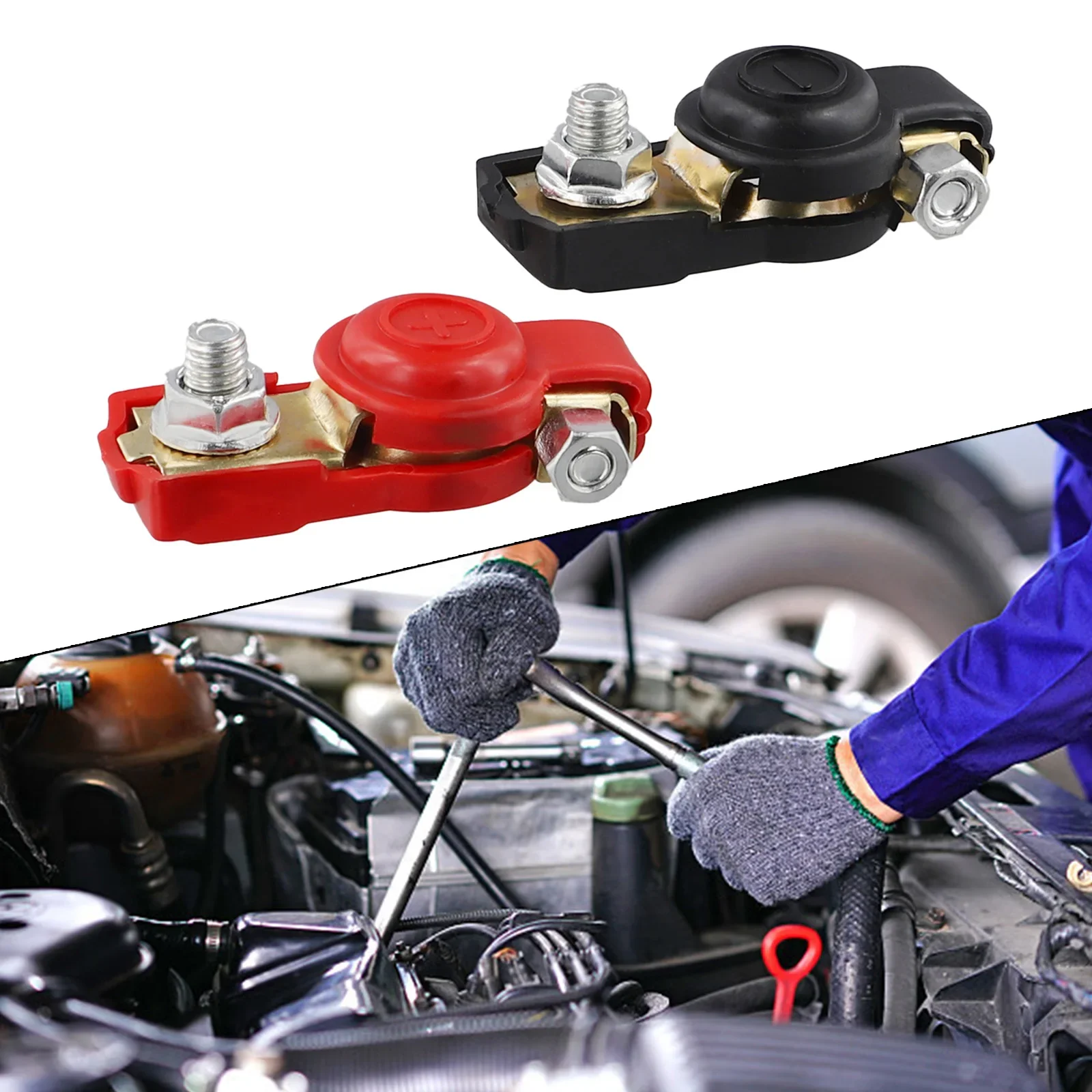 

Battery Bornes Terminal Auto Battery Connector Easy To Install As Shown In The Picture Battery Replacement For Most Vehicles