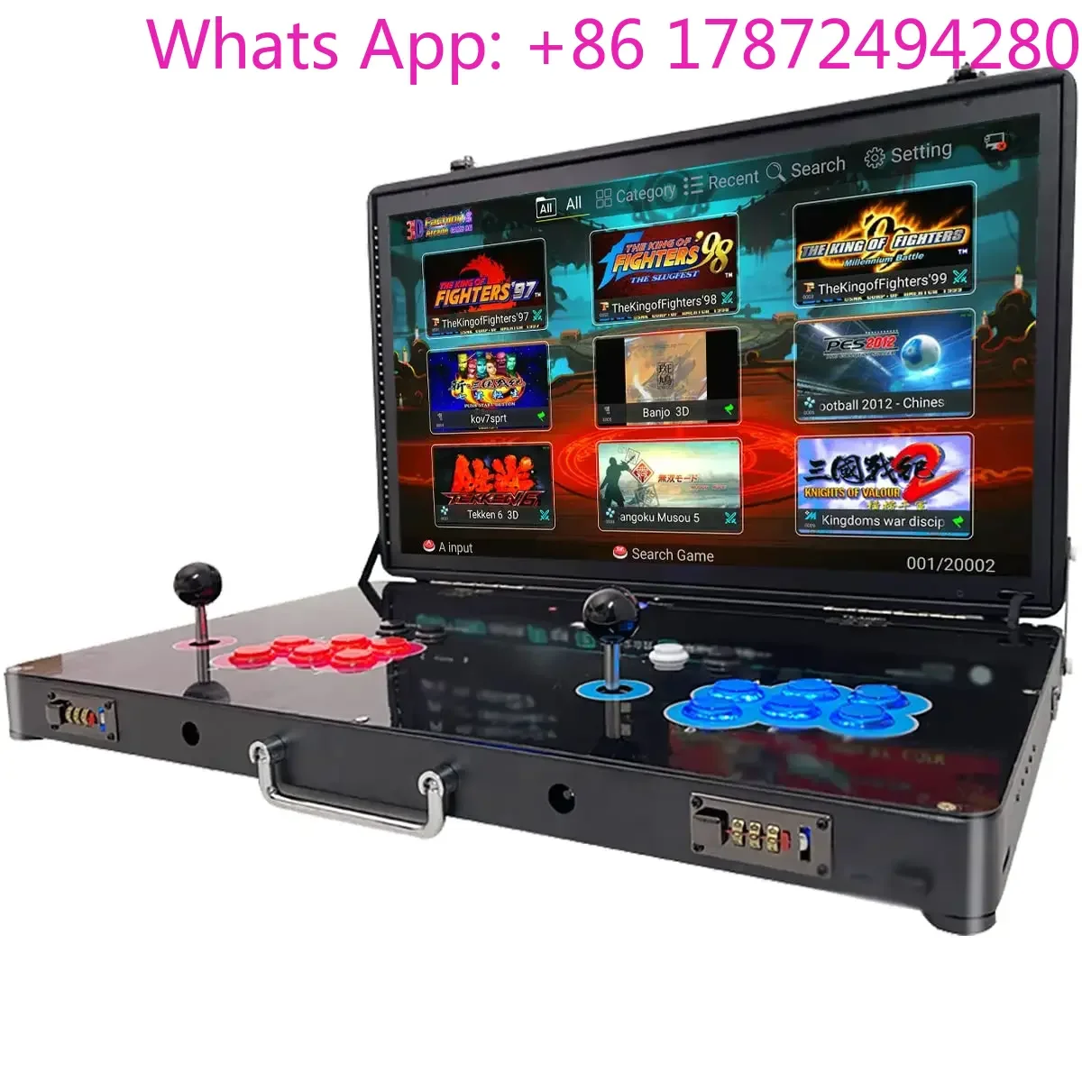 New Design 3d Wifi Plus Arcade Box Hd 9000 in 1 Retro Arcade Gaming Video Game Console