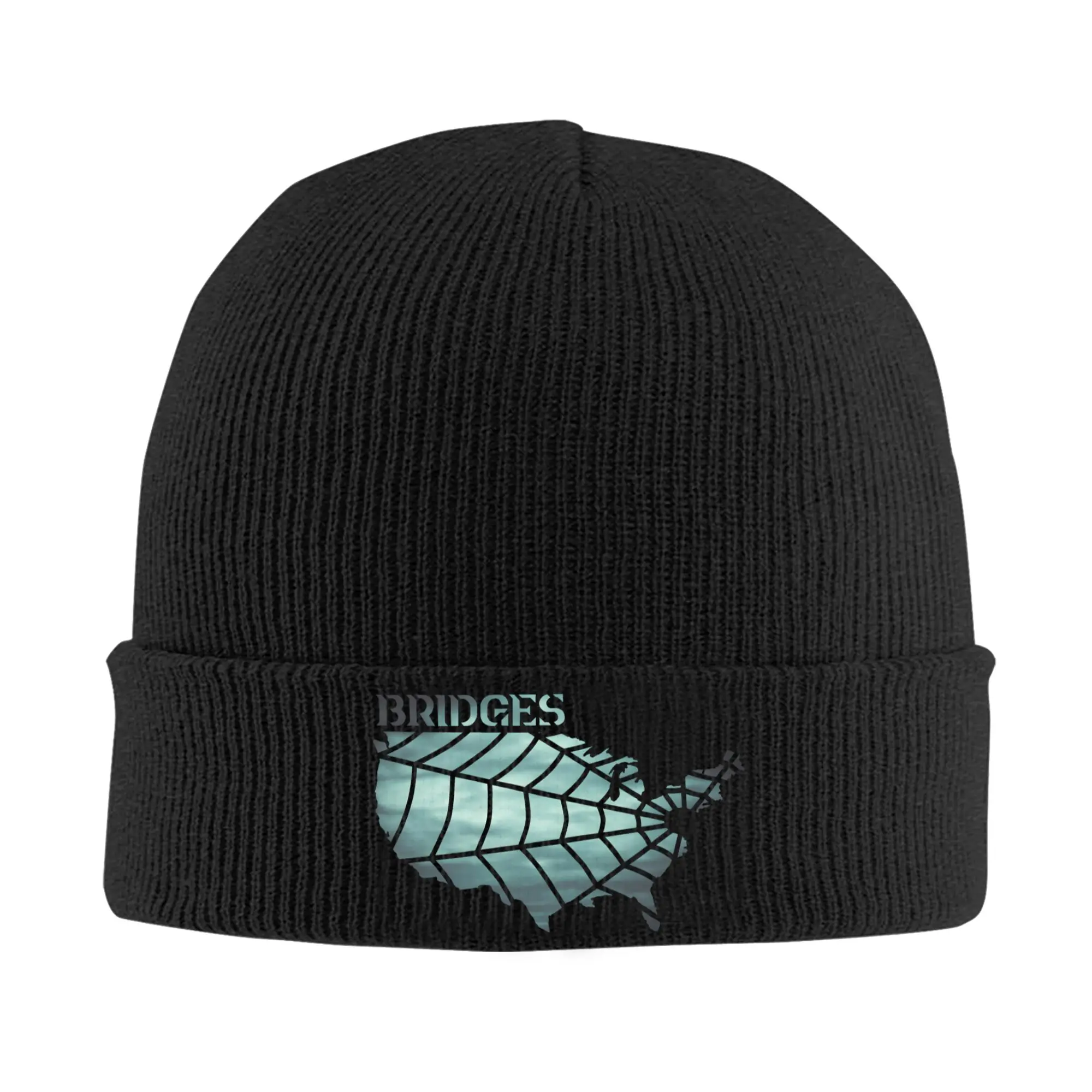 Death Stranding Bridges Logo Knitted Hat Beanie Autumn Winter Hat Warm Unisex Street  Caps for Men Women Gifts