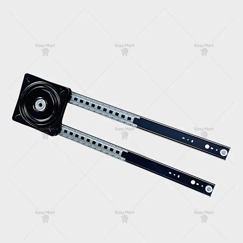 Rotating Island Slide Stretch Middle Guide Translation Stretch Lengthening Dining Table Push Pull Dining Table Telescopic
