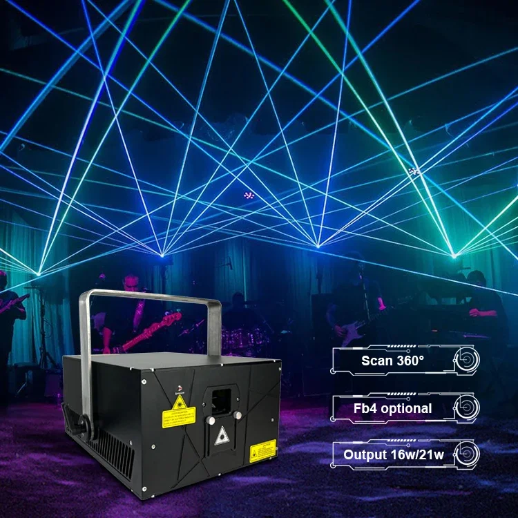 

Max-15 16w 40kpps dmx remote control indoor and outdoor stage light dj disco with cartoon animation effect