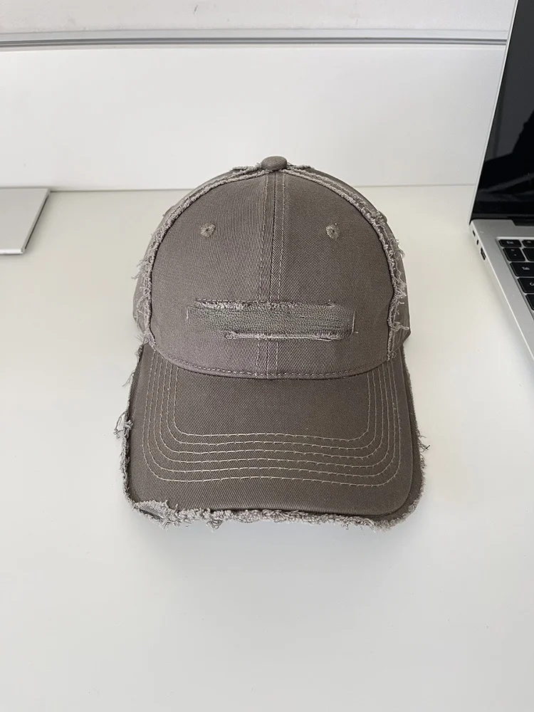 Gorro de Béisbol de Ala Ancha con Parche de Letras para Hombre, Estilo Casual Urbano, Primavera, Verano, Otoño, Accesorio de ...