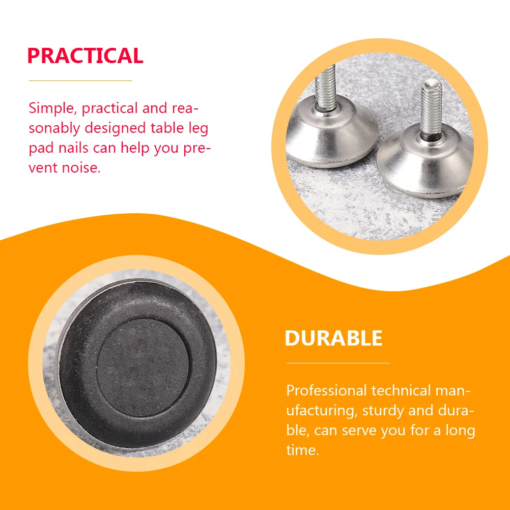 

24 Pcs Cupboard Table and Chair Feet Chairs Furniture Risers Plastic Leg Adjustment Pad