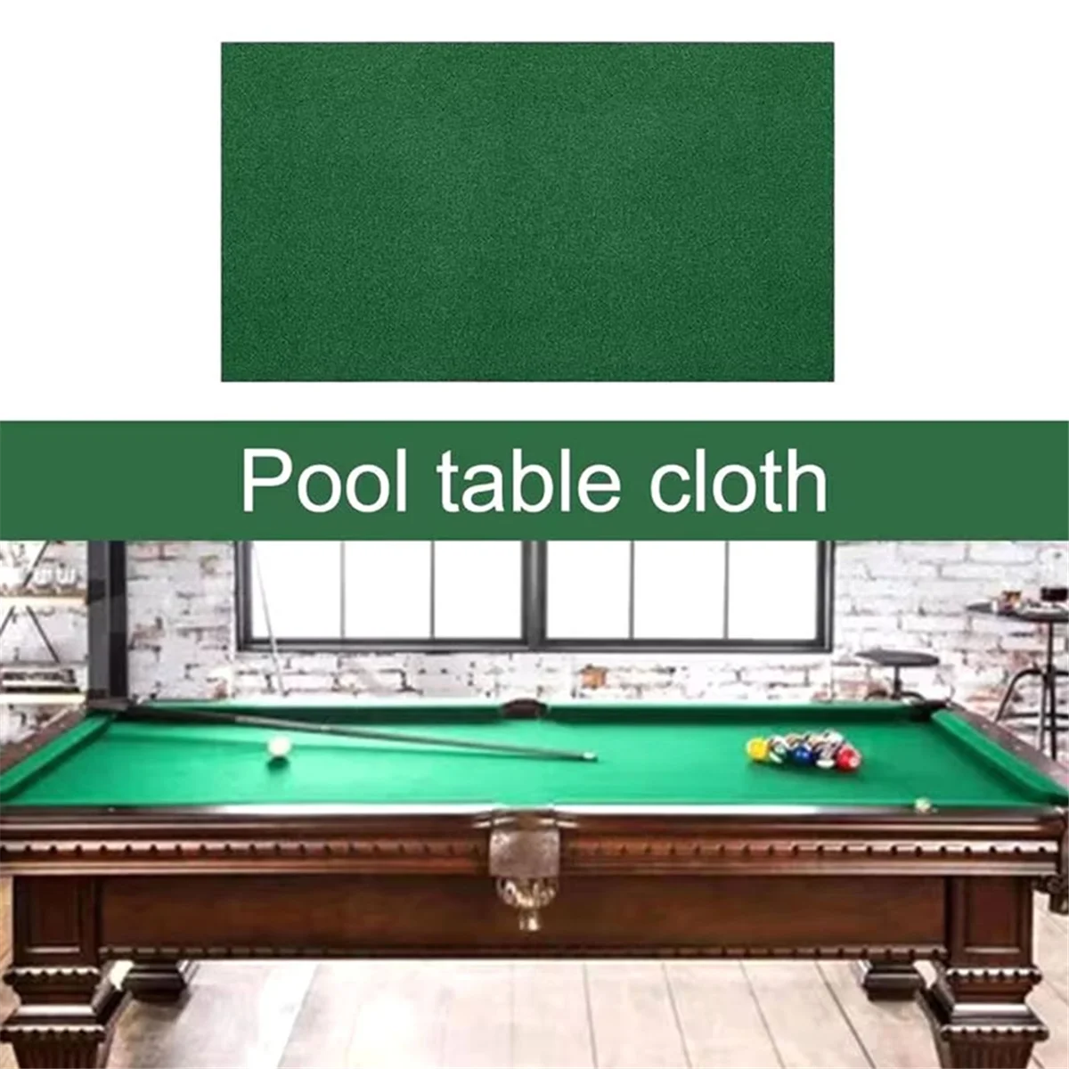 Nylon Billiard Pool Table Cloth,Professional Pool Table Felt,Indoor Pool Tablecloth for Bars/Clubs/Hotels Billiard Table