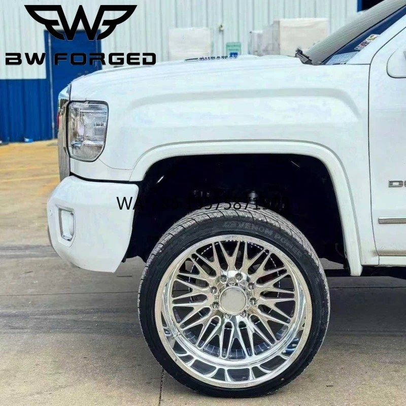 

Кованые диски Deep Dish Polished Super Single Wheels 8x170 8x180 20x12 для грузовиков, 8x6.5, 24x12, 6x5.5, 22x12, 24x14