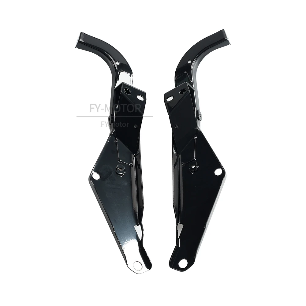 Zewnętrzna głowica motocykla Batwing Fairing wspornik pomocniczy pasuje do Harley Electra Glide FLHT i przemieszczanie się po ulicy FLHX 1996-2013 — zdjęcie 6