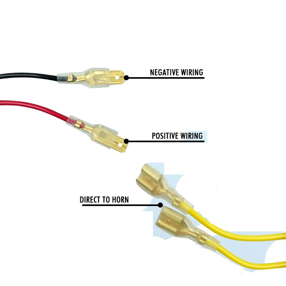 12V Horn Auto Speaker Signal Relay Controller Relay Motorcycle Horn Relay for Making Horn Sound Disconnect Breaker