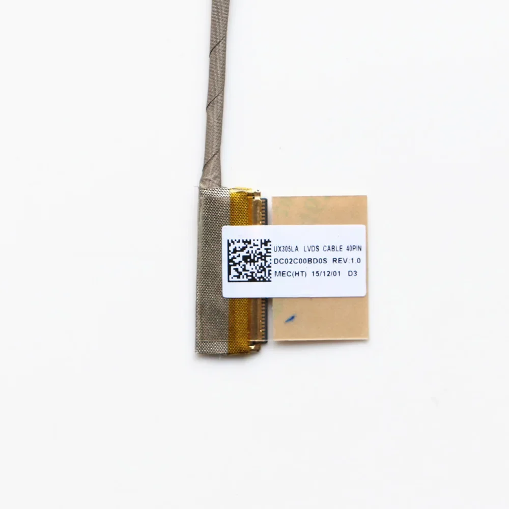 UX305FA DC02C00BD0S DC020026Y0S LVDS CABLE FOR ASUS UX305FA UX305LA LCD LVDS CABLE