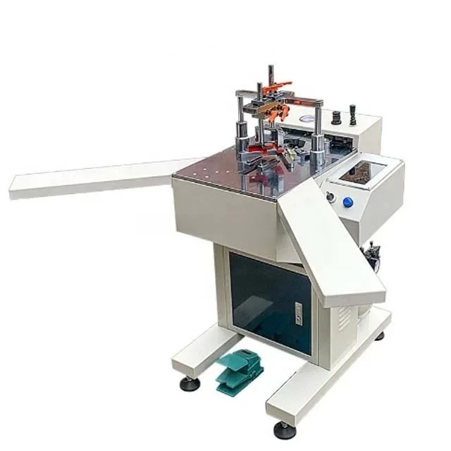 

Multi-function Foam Solid Wood Density Board Line Photo Picture Frame CNC Pin Angle Machine