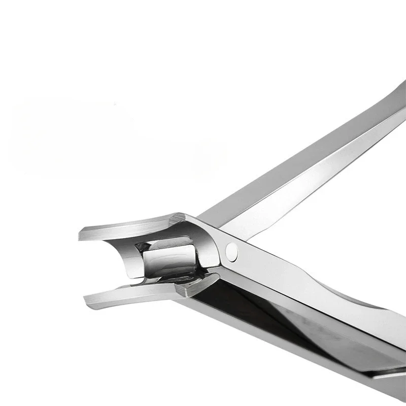 50pcs Free custom LOGO nail clipper keychain, ultra-thin, portable, multifunctional folding nail clipper keychain