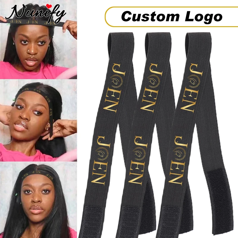 

Nunify 20Pcs Lace Bands For Wigs Custom Melting Band 2.5Cm-4Cm Melt Band For Lace Frontal Logo Edge Melt Band Wig Headband