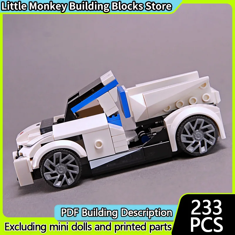 

City Car Model MOC Building Bricks Classic Engineering Dump Truck Modular Technology Children Holiday Gifts Assemble Toys Suit