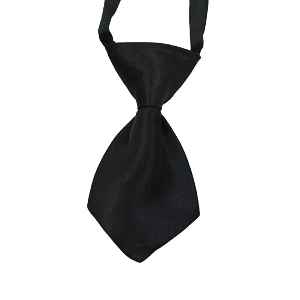 

Pet Tie Plastic Buckle Adjustable Collar Imitated Silk Dog Neck Tie Cotton Grooming Formal Tie Tuxedo Bow Ties Pet Accessories
