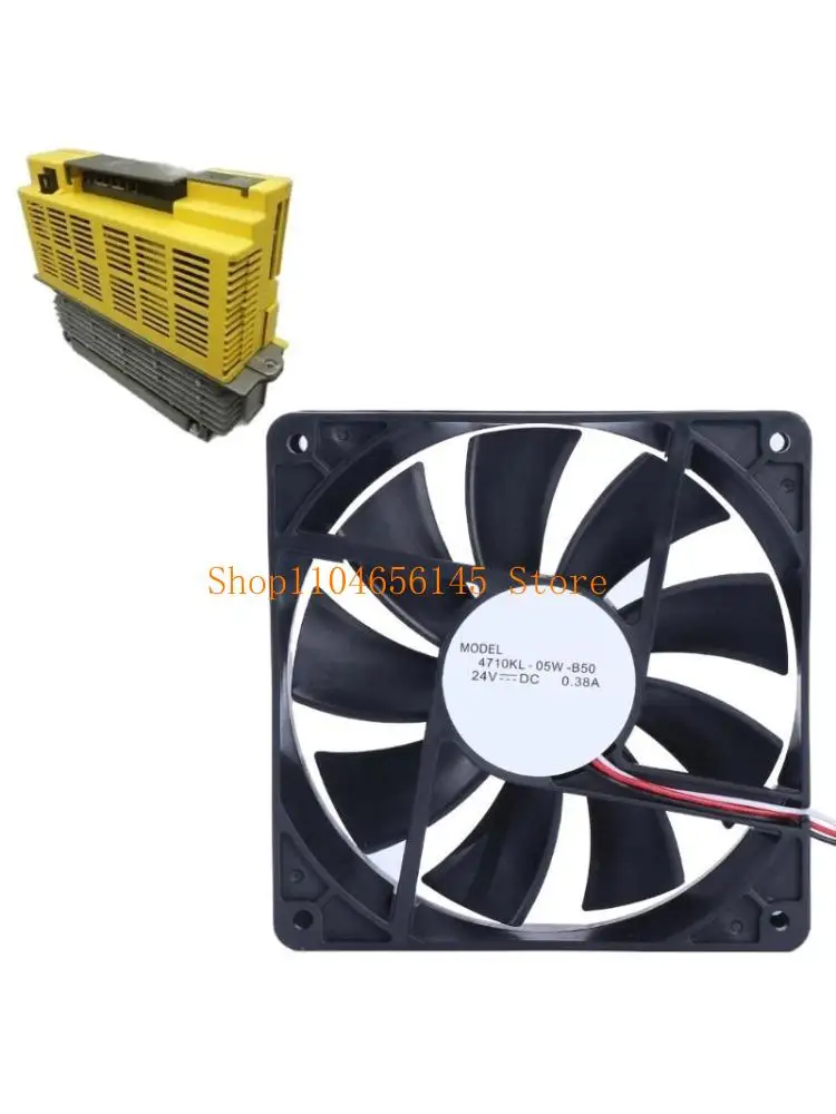 652F 4710KL-05W-B50 24V Cooling Fan Efficient for Computer Case Laptop Fast Airflows