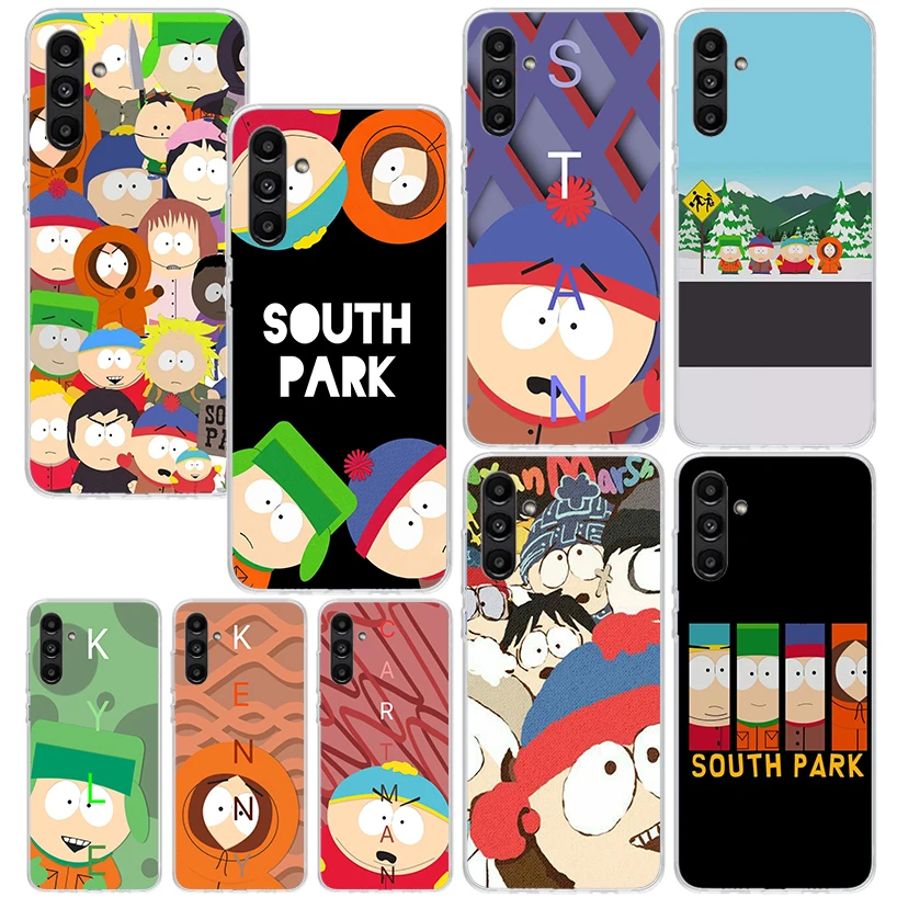 Cartoon S-South-Parkes Phone Case For Samsung Galaxy A15 A25 A35 A55 A14 A24 A34 A54 A13 A23 A33 A53 A12 A22 A32 A52 A05S A04S A