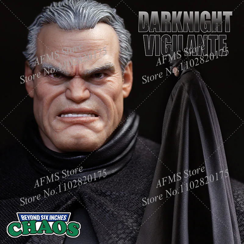 الفوضى 002 1/12 مقياس تحصيل الشكل الخفافيش بطل Darknight Vigilante رسول مجموعة كاملة 6 بوصة الرجال الجندي عمل نموذج لجسم #5