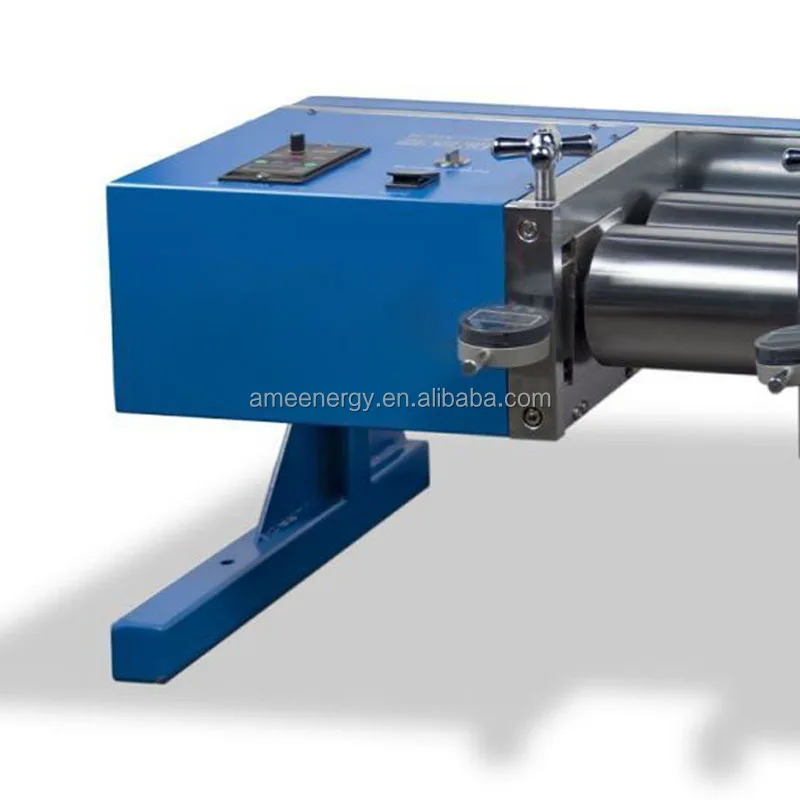 آلة الضغط الدوارة العمودية آلة التقويم لتقويم القطب الكهربائي للبطارية