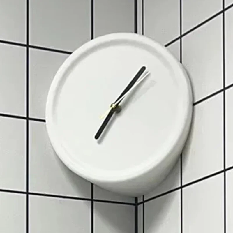 Corner Angle Clocks Creative Wall Clocks Minimalism Clock Watch Design Living Room Clock Modern Home Aesthetic Decoration