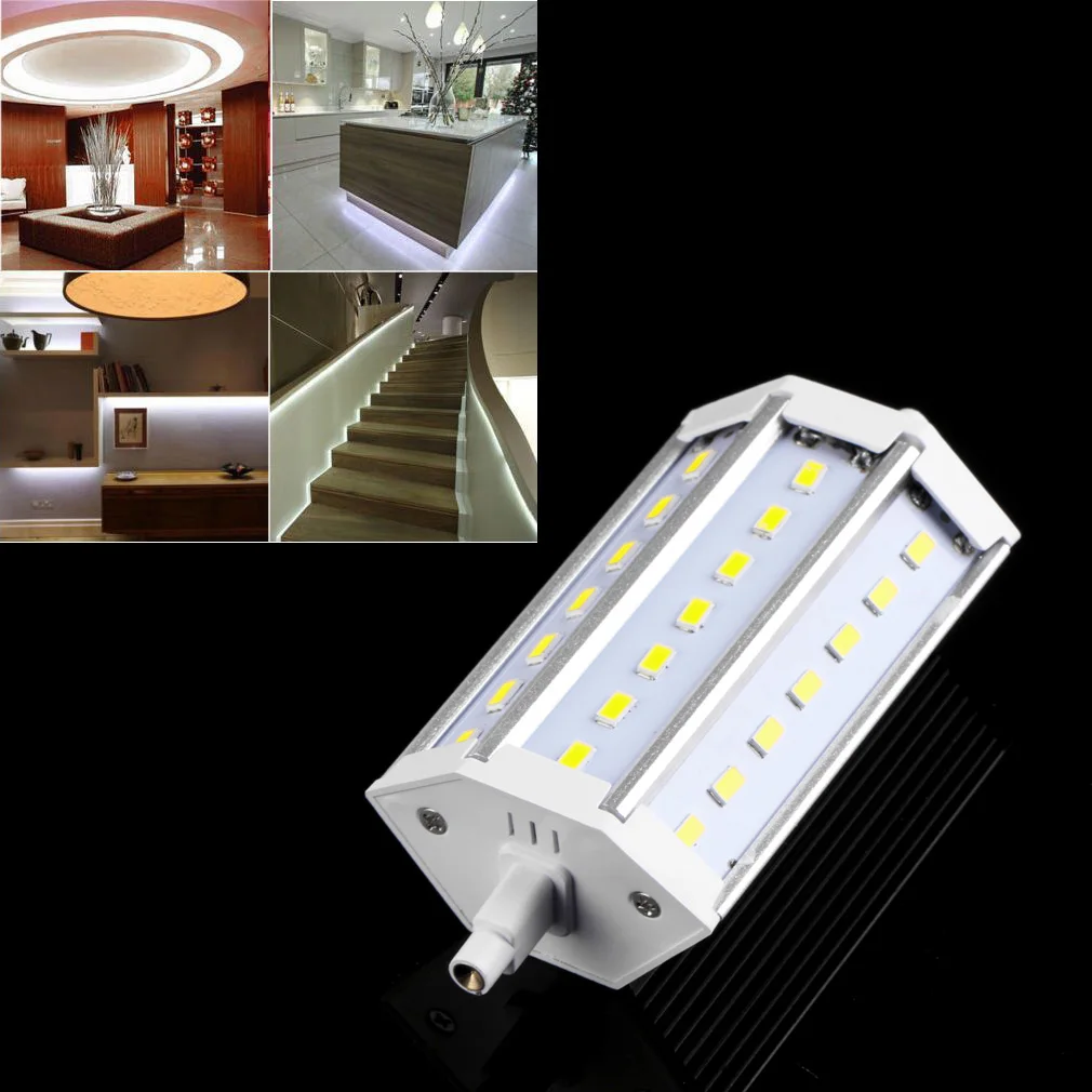 R7S 10W 5730 SMD ไฟฟลัดไลท์27LED หรี่แสงได้เปลี่ยนหลอดโคมไฟ