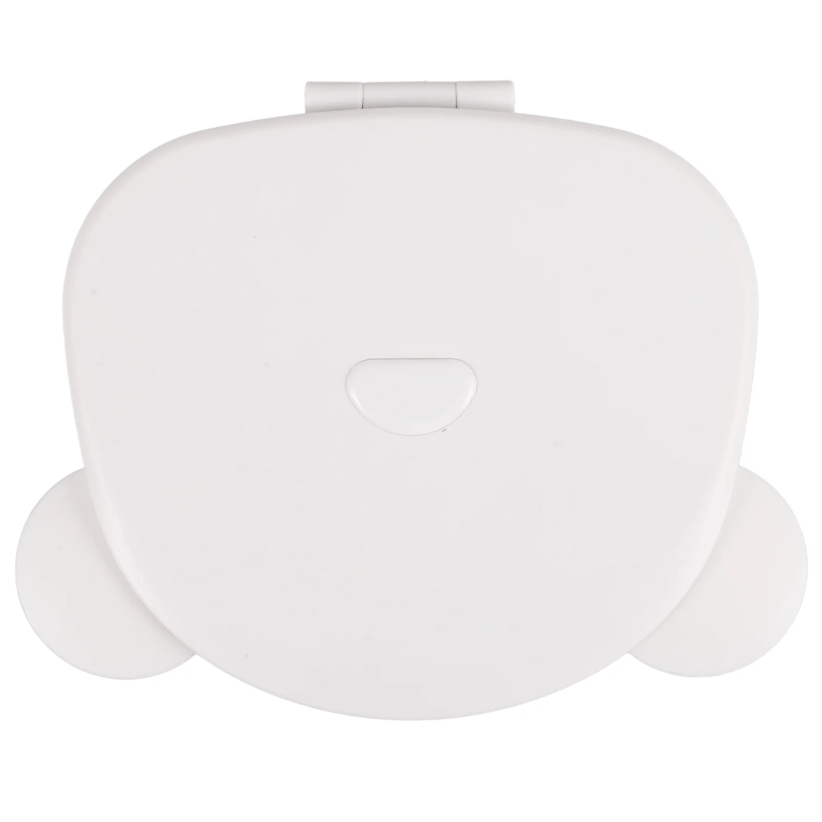 Organizer per trucco da viaggio con specchio Borsa per trucco portatile compatta con specchio ad alta definizione per accessori per capelli Dischetti di cotone