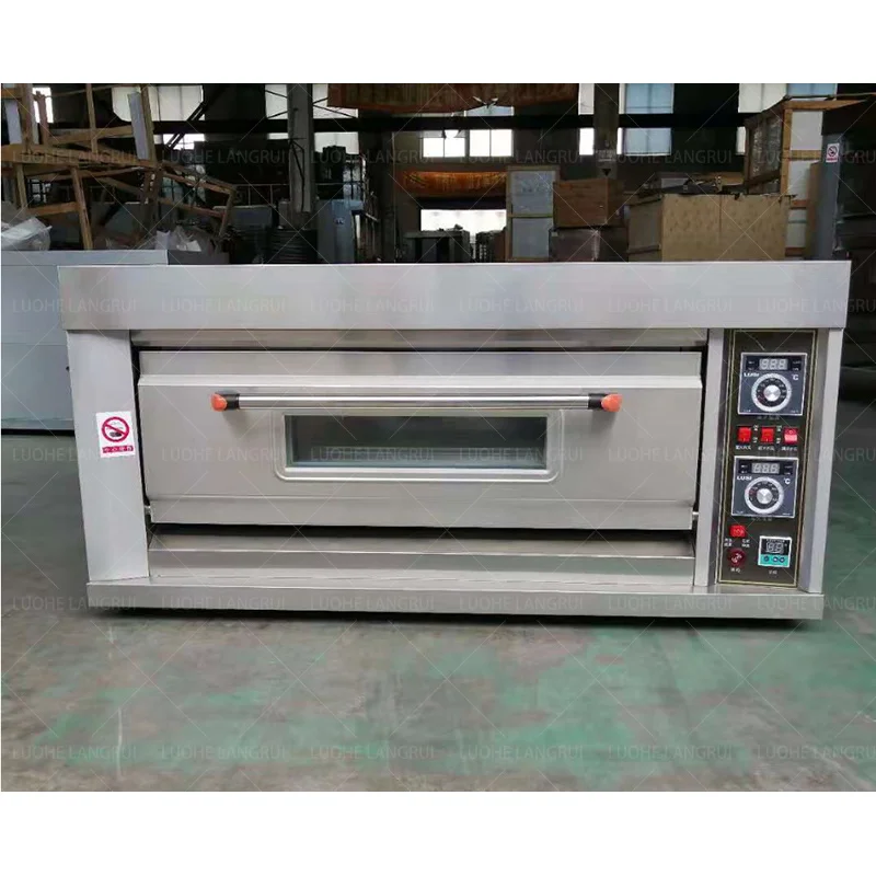 

Продажа однослойной машины для выпечки, одноэтажная электрическая печь для пиццы с камнем для хлеба и тортов, хлебопекарное оборудование