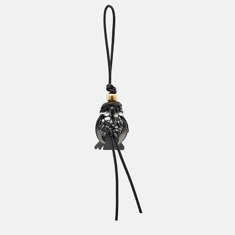 

Cowhide leather parrot bird charm for women's bag fashion high-end durable exquisite workmanship bag decoration bag accessories