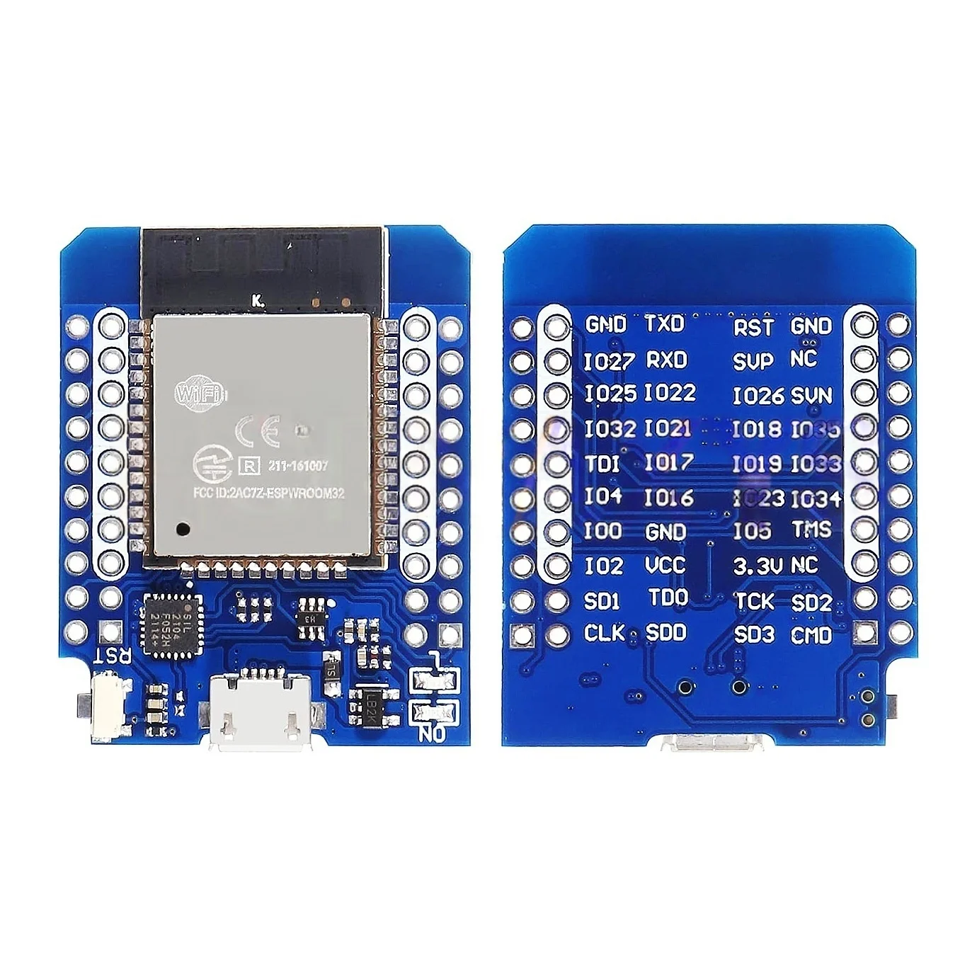 XCW 1-10PCS/ D1 Mini LIVE ESP32 ESP-32 WiFi+Bluetooth Internet of Things Development Board based ESP8266 Fully Functional TYPE-C