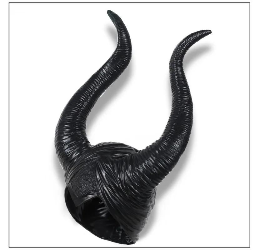 Sleeping Spell Maleficent Maleficent Horn Headgear Hair Accessories Halloween Masquerade Side Props Halloween Cosplay Props