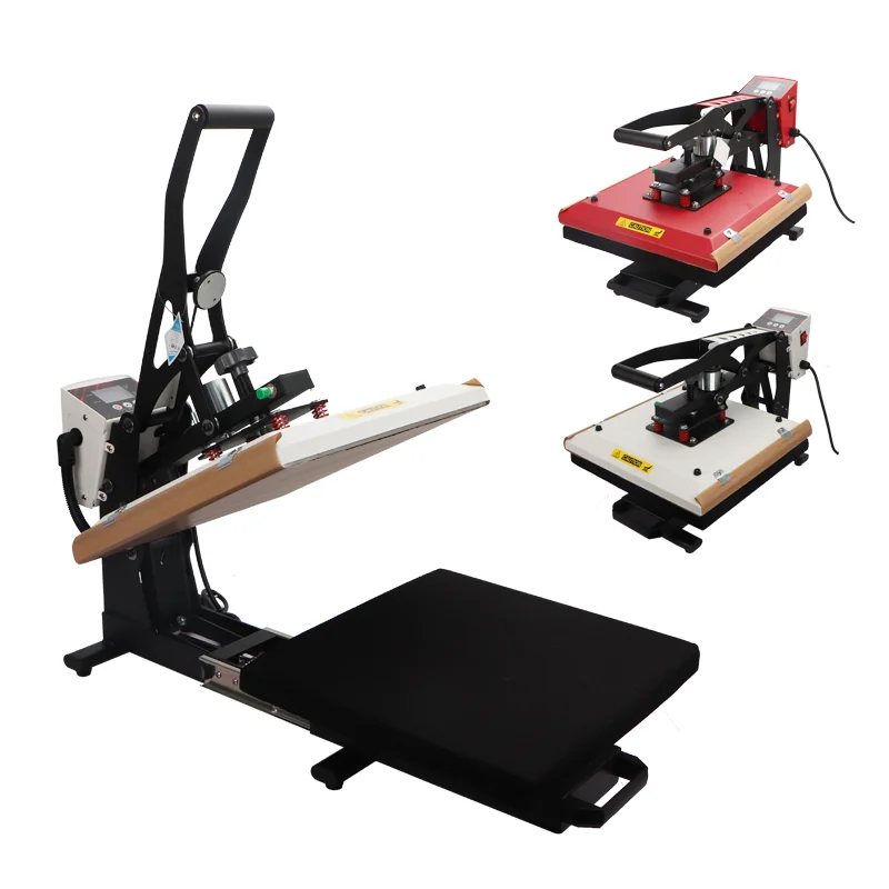 New Style Semi-Automatic 38*38cm Heat Press Machine for T-Shirts & Mouse Pads