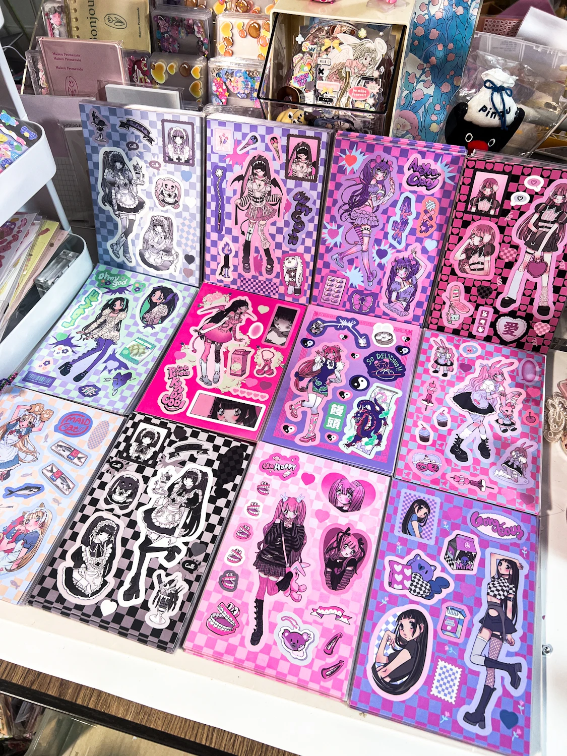 skysonic bobo girls journals kpop idol cartao album adesivo agenda papelaria coreano decorativo nova chegada folhas 01