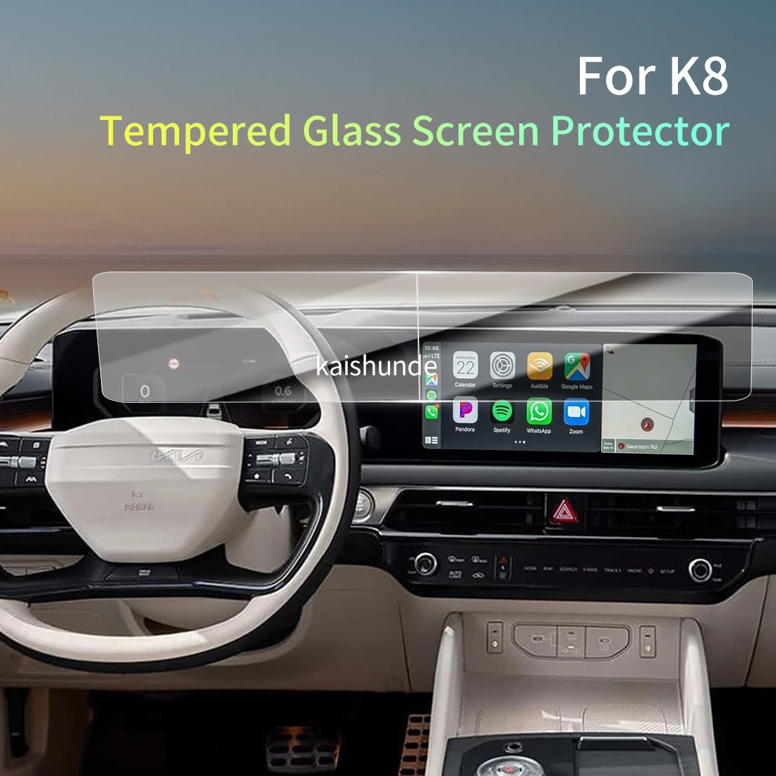 

Car Stickers Meters Protector For25 Kia K8 Tempered Glass Protective Film Display Navigation Vehicle