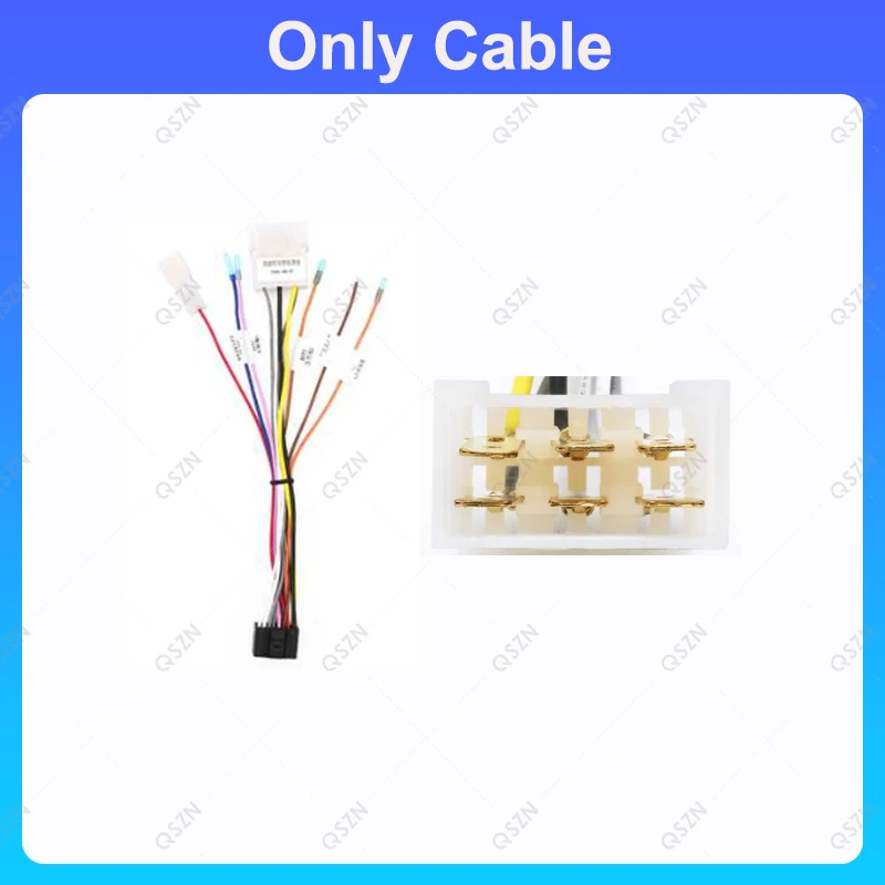 QSZN Car Radio Cable Canbus box Adaptor With Wiring Harness Socket Connector For Iveco Daily/ Bronte/KLEN.RV 2014-2022