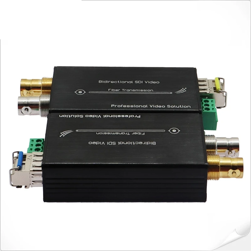 HD 3G SDI Bidirectional Optical Transceiver 3G-SDI Optical Transmission Equipment 3G-SDI Fiber Converter EU PLUG