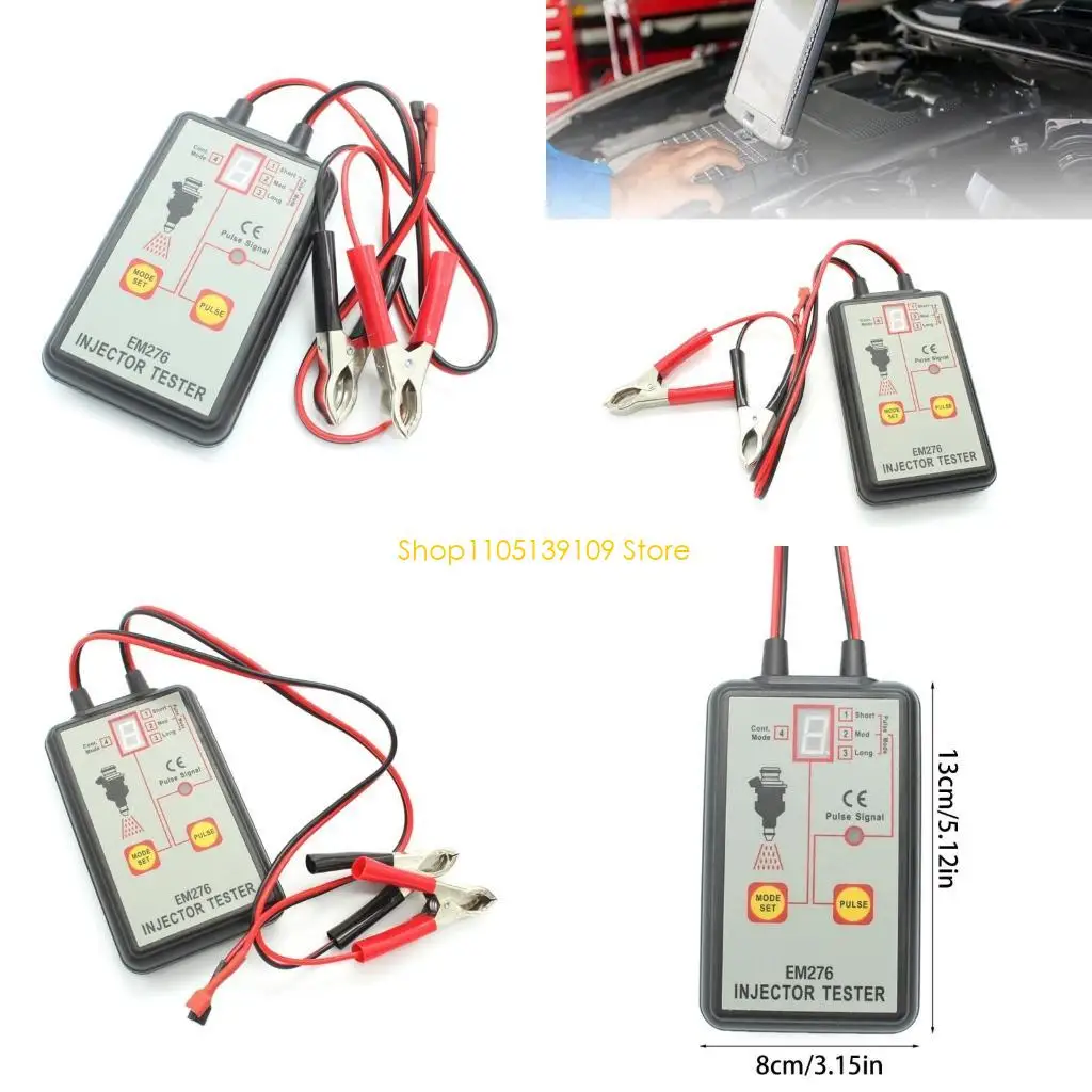 

Тестер инжектора автомобильного топлива 4 Режимы Pluse 12 В.
