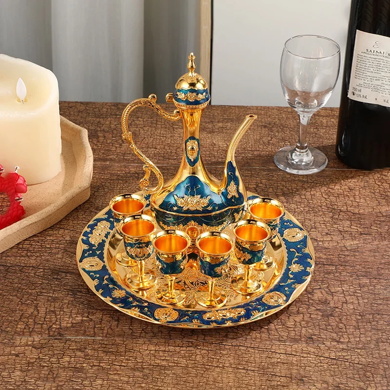 Wine Set Silver Plated Kiddush Cup Nickel Plated Wine Cup with Saucer Jewish Shabbos Goblet Passover for Havdalah Passover Gift