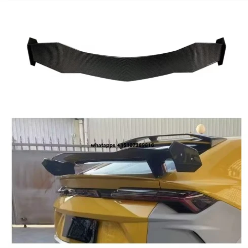 

High Quality M Style Real Carbon Fiber Car Body Kit GT Rear Roof Spoiler Wing for Lambor Urus
