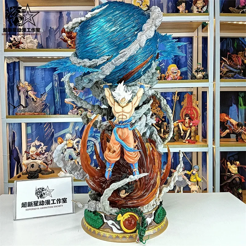 [Source Source] GK Dragon Ball Super Saiyan Wukong 60cm new facelift, vitality bomb, figure wholesale