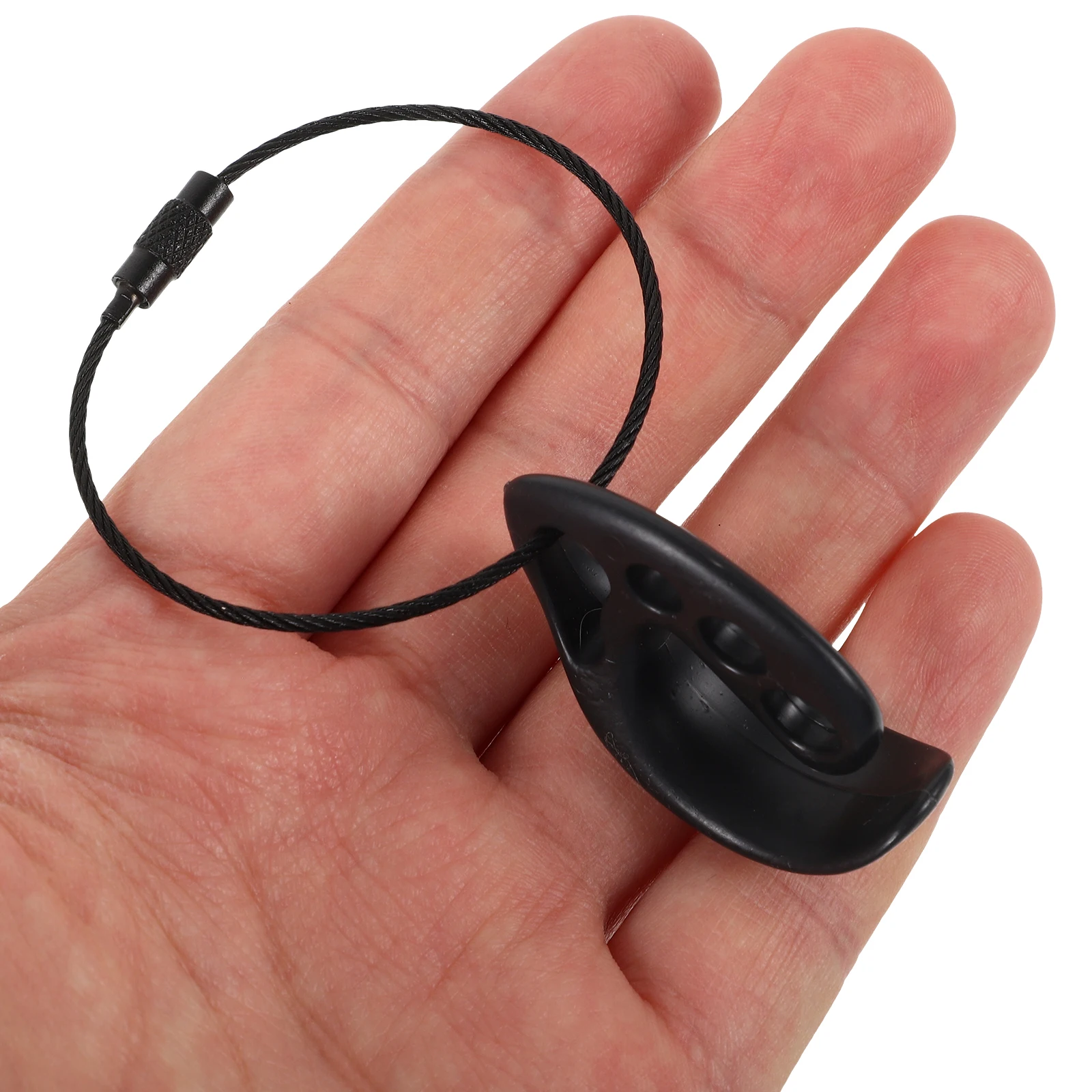 

2pcs Flying Clip Portable Plastic Disc Clamp Wear-Resistant Lightweight Carrier Buckle For Daily Use Small Disc Holder