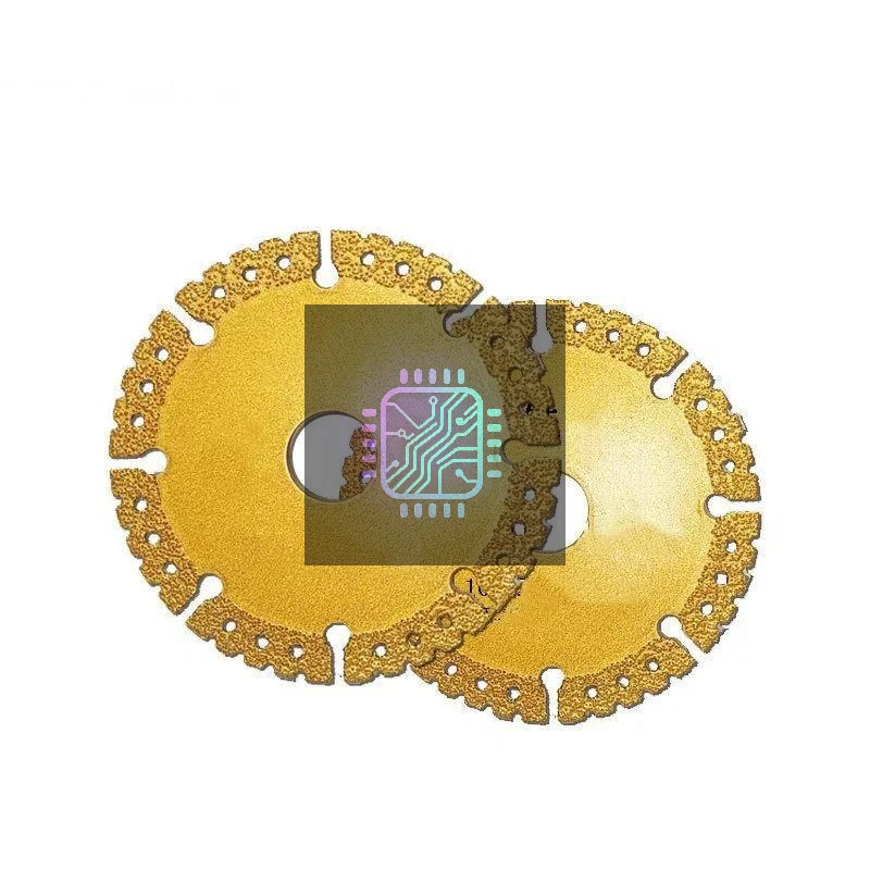 Vacuum Brazed Diamond Saw Blade Universal Fit Most Cutting Tools for Steel Metal Stone Cast Iron Rebar Aluminum