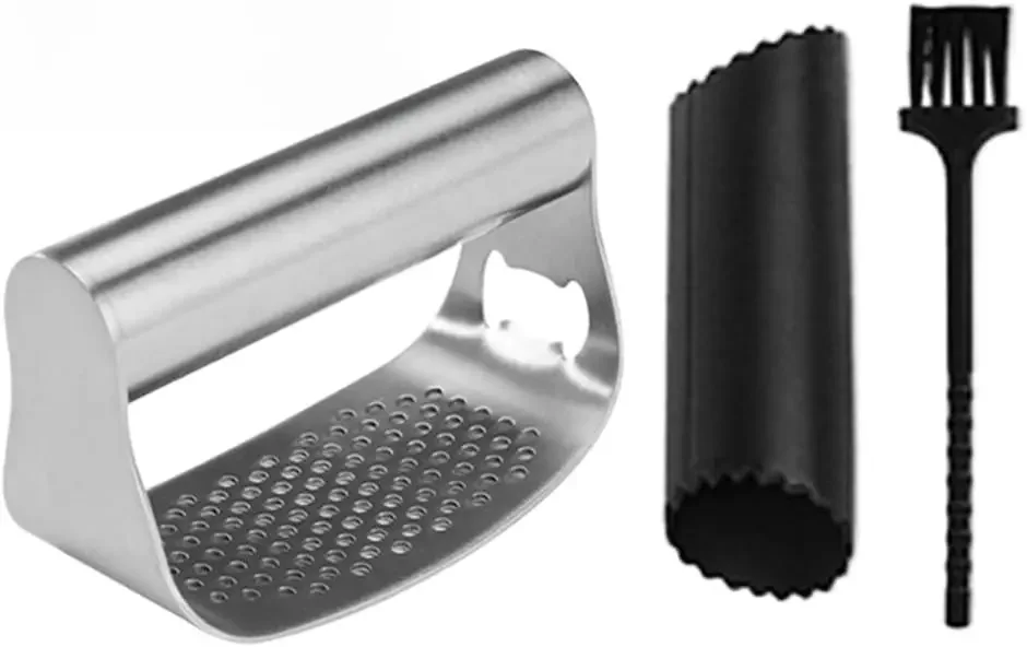 Press Rocker - 2024 NEW Stainless Steel Mincer  Crusher with Peeler, New Innovative  Chopper with Peel