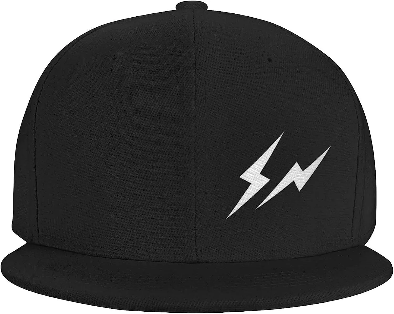 قبعة Lightning Snapback للرجال قبعة بيسبول الهيب هوب للأولاد قابلة للتعديل ومضحكة ومسطحة لسائقي الشاحنات هدية للأب للفصول الأربعة كاجوال للبالغين