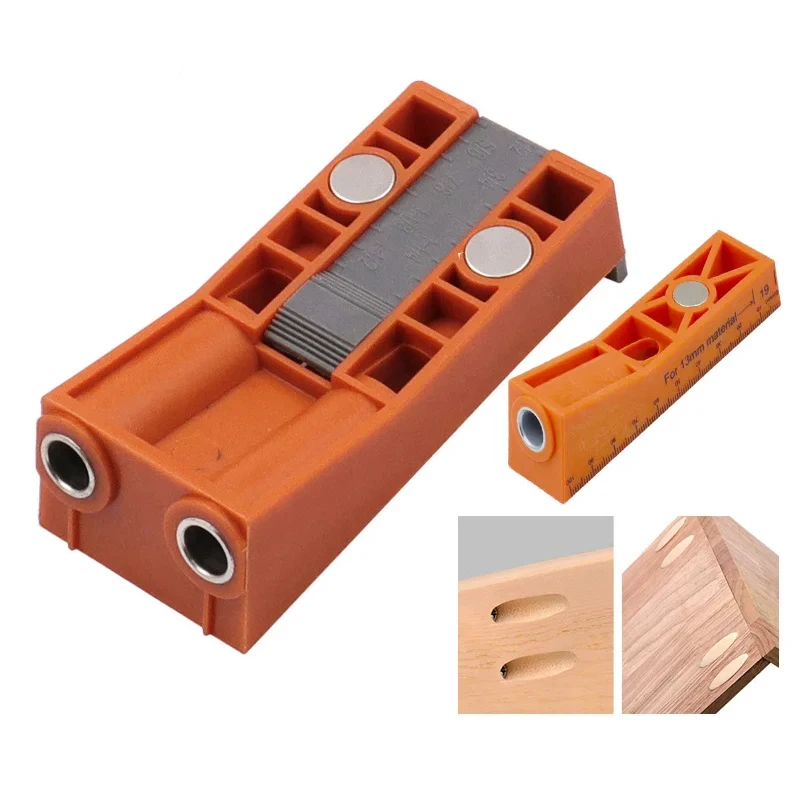 Oblique Hole Drilling Positioning Woodworking Punch Locator Guide Angle Drill Bit Tool Positioner Jig Oblique Hole Holder Kit