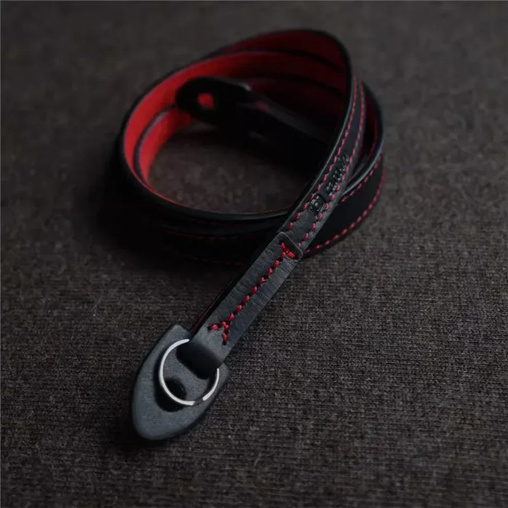 

125cm Leather Camera Strap Retro Neck Hanging Comfort Shoulder Strap Suitable for Canon Sony