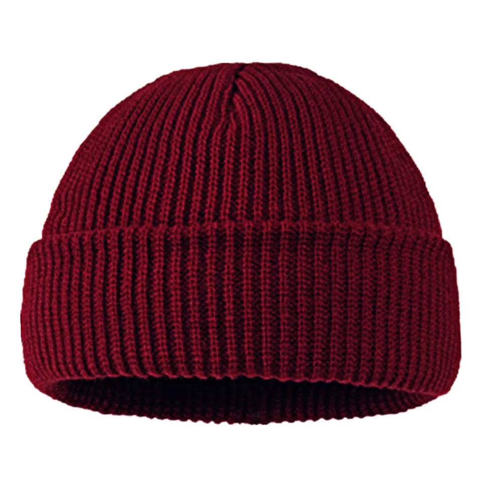 Skullies & Beanies Winter Warm Short Thread Casual Knitted Hat Comfortable Headwear for Adult Men Women, image 7